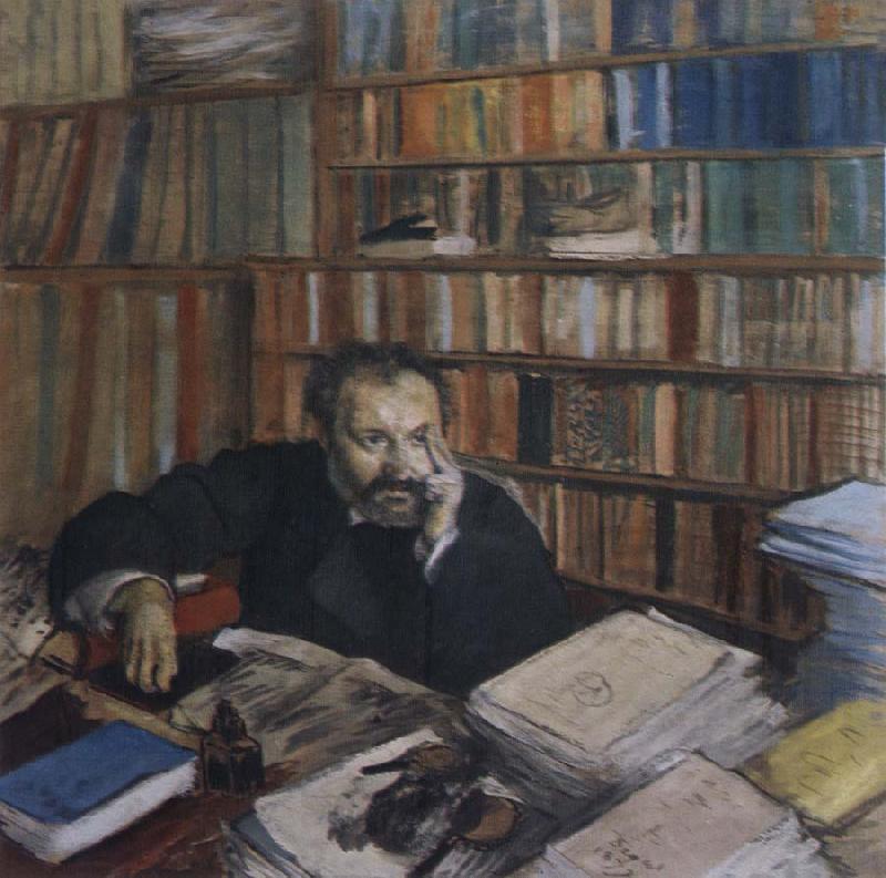 Edgar Degas Portrait of the man